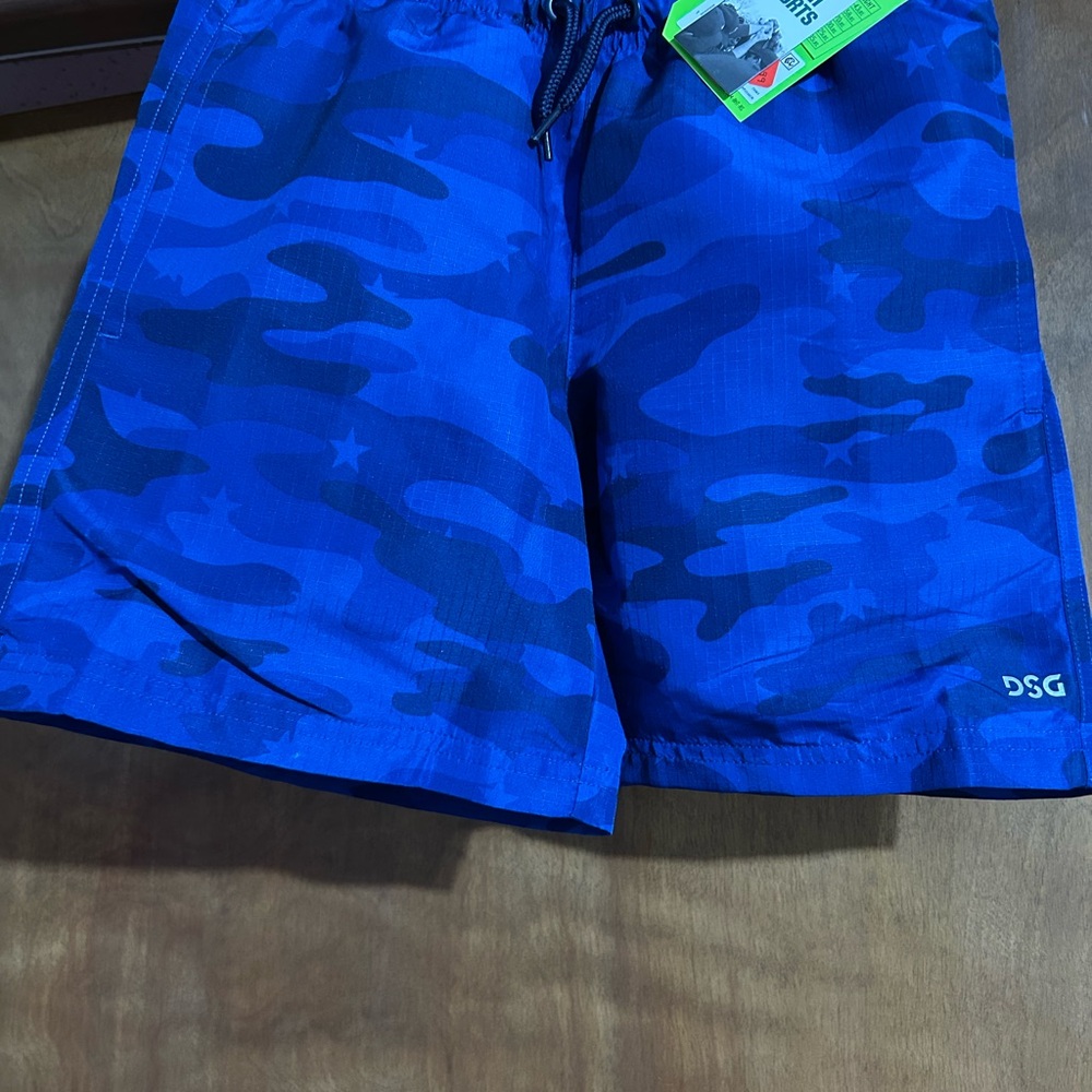DSG Royal Blue Camo Rec Shorts